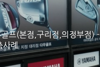 [프렌차이즈,도소매,POS,재고관리,유통] 다우골프(본점,구리점,의정부점) - 회원/재고/매출관리등 시스템 